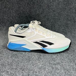 Reebok Nano X2 Cross Training Shoes Men's Size 13 White Essential Blue Crossfit